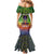 I'm Blunt African Family Matching Mermaid Dress and Hawaiian Shirt Black Women Mandala - Wonder Print Shop