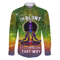 I'm Blunt African Family Matching Puletasi and Hawaiian Shirt Black Women Mandala - Wonder Print Shop