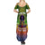 I'm Blunt African Family Matching Summer Maxi Dress and Hawaiian Shirt Black Women Mandala - Wonder Print Shop