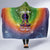 I'm Blunt African Hooded Blanket Black Women Mandala