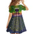 I'm Blunt African Kid Short Sleeve Dress Black Women Mandala - Wonder Print Shop