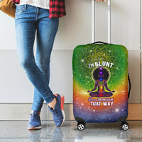 I'm Blunt African Luggage Cover Black Women Mandala - Wonder Print Shop