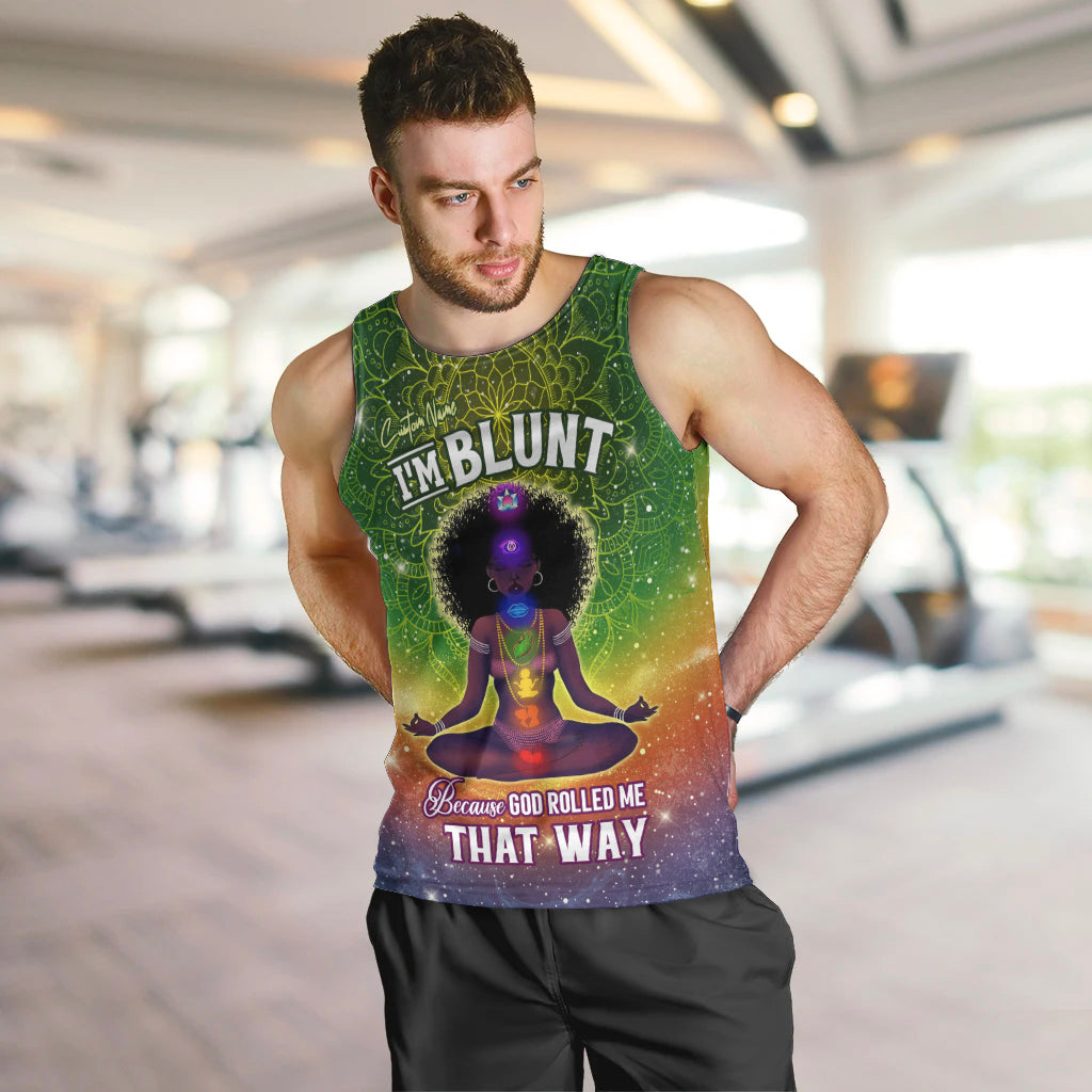 I'm Blunt African Men Tank Top Black Women Mandala - Wonder Print Shop