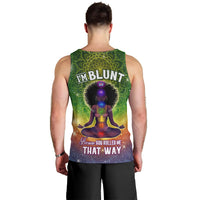 I'm Blunt African Men Tank Top Black Women Mandala - Wonder Print Shop