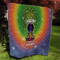 I'm Blunt African Quilt Black Women Mandala - Wonder Print Shop