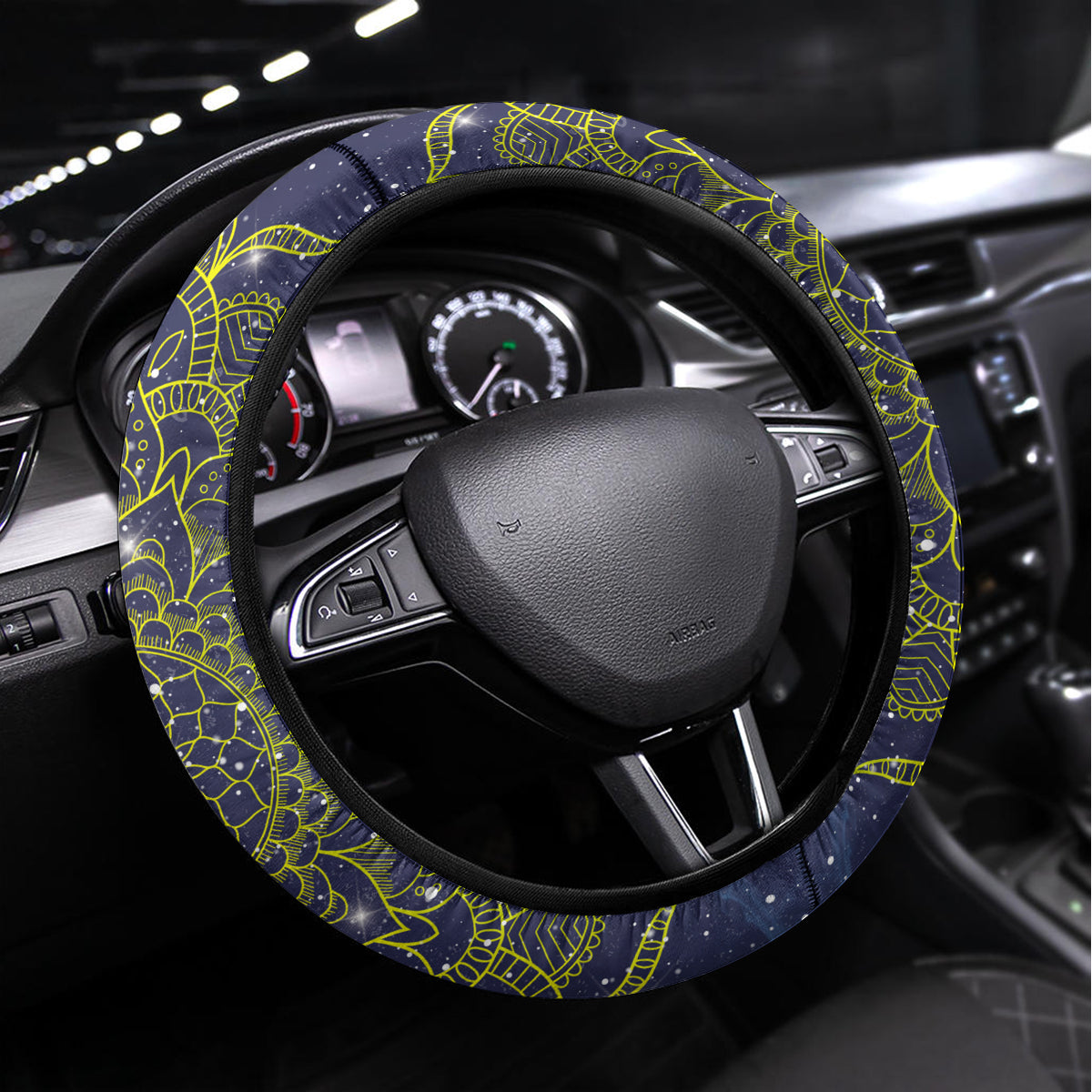 I'm Blunt African Steering Wheel Cover Black Women Mandala - Wonder Print Shop