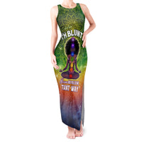 I'm Blunt African Tank Maxi Dress Black Women Mandala - Wonder Print Shop