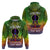 I'm Blunt African Zip Hoodie Black Women Mandala - Wonder Print Shop