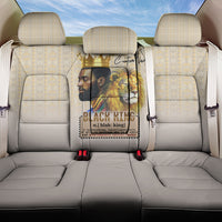 Lion Black King Back Car Seat Cover African Heritage - Wonder Print Shop