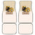 Lion Black King Car Mats African Heritage - Wonder Print Shop