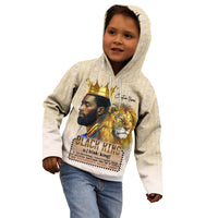 Lion Black King Kid Hoodie African Heritage - Wonder Print Shop
