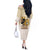 Lion Black King Off The Shoulder Long Sleeve Dress African Heritage - Wonder Print Shop