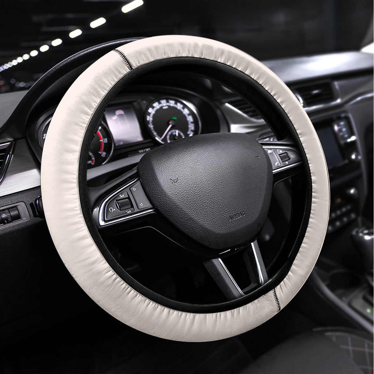 Lion Black King Steering Wheel Cover African Heritage - Wonder Print Shop