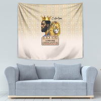 Lion Black King Tapestry African Heritage - Wonder Print Shop