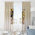 Lion Black King Window Curtain African Heritage - Wonder Print Shop