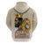 Lion Black King Zip Hoodie African Heritage - Wonder Print Shop