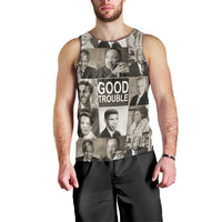 Good Trouble Men Tank Top Civil Rights Leaders - Wonder Print Shop