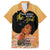 Personalized African Black Women Family Matching Off Shoulder Maxi Dress and Hawaiian Shirt She Who Kneels Before God - Wonder Print Shop