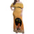 Personalized African Black Women Family Matching Off Shoulder Maxi Dress and Hawaiian Shirt She Who Kneels Before God - Wonder Print Shop