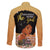 Personalized African Black Women Family Matching Puletasi and Hawaiian Shirt She Who Kneels Before God - Wonder Print Shop