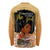 Personalized African Black Women Long Sleeve Shirt She Who Kneels Before God - Wonder Print Shop