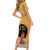 Personalized African Black Women Short Sleeve Bodycon Dress She Who Kneels Before God - Wonder Print Shop
