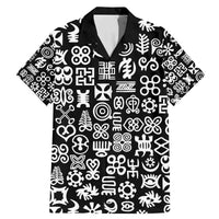 Mix Adinkra Family Matching Mermaid Dress and Hawaiian Shirt Black Pattern - Wonder Print Shop
