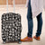 Mix Adinkra Luggage Cover Black Pattern