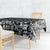 Mix Adinkra Tablecloth Black Pattern - Wonder Print Shop