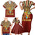 I'm Black and I'm Proud African Family Matching Short Sleeve Bodycon Dress and Hawaiian Shirt Hand Up Africa Map Art - Wonder Print Shop
