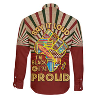 I'm Black and I'm Proud African Family Matching Tank Maxi Dress and Hawaiian Shirt Hand Up Africa Map Art - Wonder Print Shop