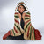 I'm Black and I'm Proud African Hooded Blanket Hand Up Africa Map Art