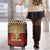I'm Black and I'm Proud African Luggage Cover Hand Up Africa Map Art