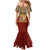 I'm Black and I'm Proud African Mermaid Dress Hand Up Africa Map Art - Wonder Print Shop
