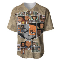 Huey Freeman Baseball Jersey African American - Wonder Print Shop