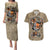 Huey Freeman Couples Matching Puletasi and Hawaiian Shirt African American - Wonder Print Shop