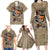 Huey Freeman Family Matching Long Sleeve Bodycon Dress and Hawaiian Shirt African American - Wonder Print Shop
