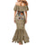Huey Freeman Family Matching Mermaid Dress and Hawaiian Shirt African American - Wonder Print Shop