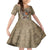 Huey Freeman Family Matching Short Sleeve Bodycon Dress and Hawaiian Shirt African American - Wonder Print Shop