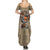 Huey Freeman Family Matching Summer Maxi Dress and Hawaiian Shirt African American - Wonder Print Shop