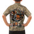 Huey Freeman Family Matching Tank Maxi Dress and Hawaiian Shirt African American - Wonder Print Shop