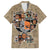 Huey Freeman Family Matching Tank Maxi Dress and Hawaiian Shirt African American - Wonder Print Shop