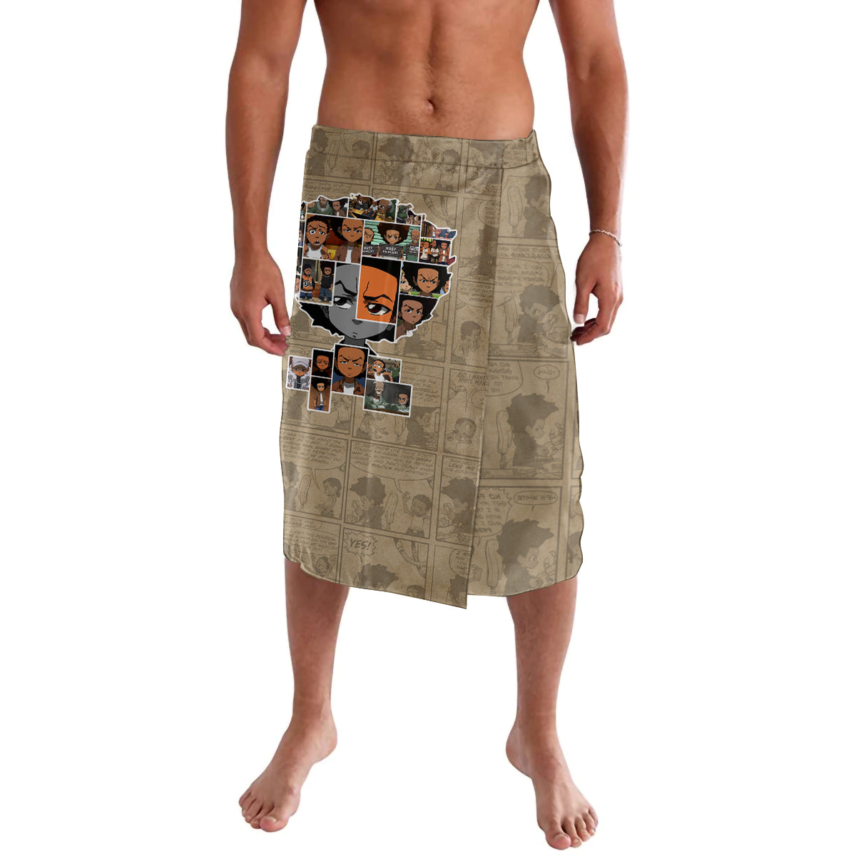 Huey Freeman Lavalava African American - Wonder Print Shop