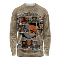 Huey Freeman Long Sleeve Shirt African American - Wonder Print Shop