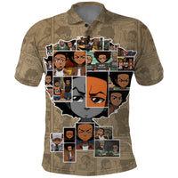 Huey Freeman Polo Shirt African American - Wonder Print Shop