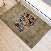 Huey Freeman Rubber Doormat African American - Wonder Print Shop