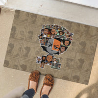 Huey Freeman Rubber Doormat African American - Wonder Print Shop