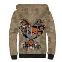 Huey Freeman Sherpa Hoodie African American - Wonder Print Shop
