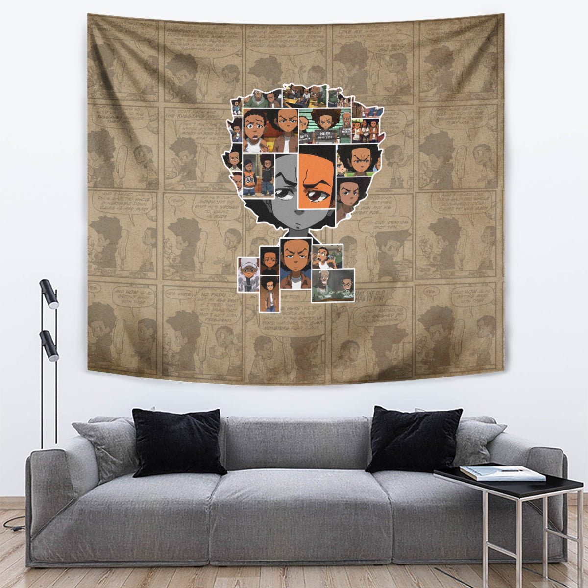 Huey Freeman Tapestry African American - Wonder Print Shop