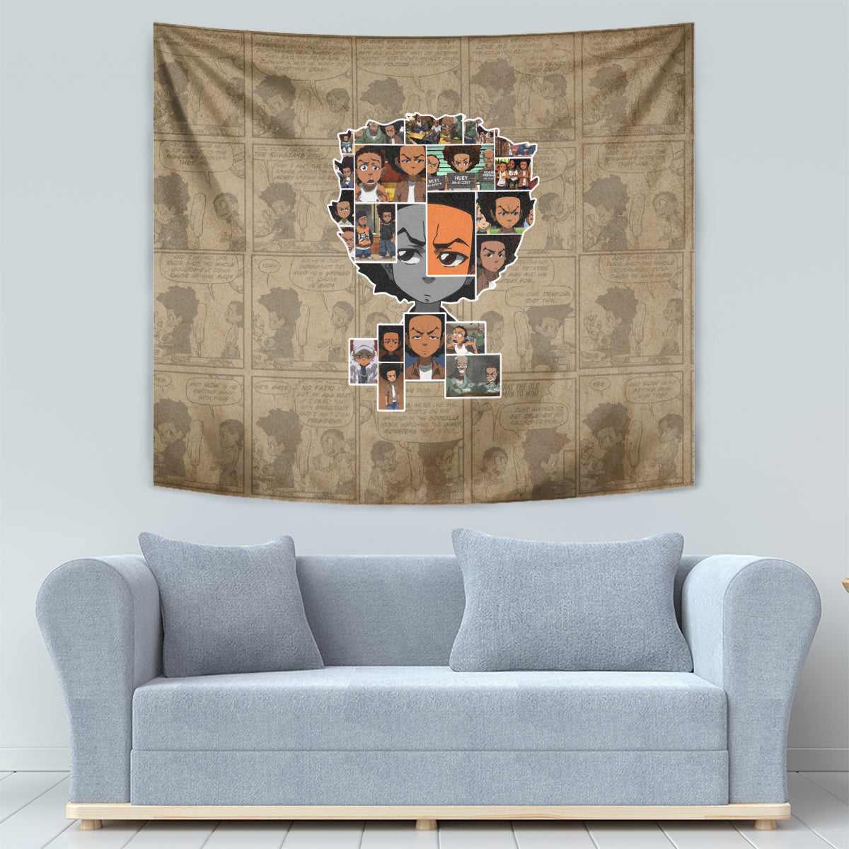 Huey Freeman Tapestry African American - Wonder Print Shop